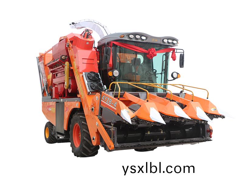 4YZB-4A3自走式穗莖兼(jian)收玉米收穫(huo)機