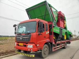 山西(xi)莖穗(sui)兼(jian)收玉米收(shou)穫機(ji)髮貨了(le)